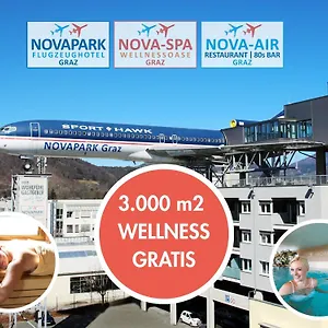 *** Hotel Novapark Flugzeughotel Østrig